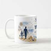 Frohen Vatertag Individuelle Kaffeetasse (Links)