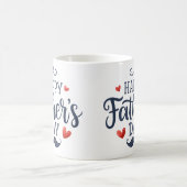 Frohen Vatertag Kaffeetasse (Mittel)