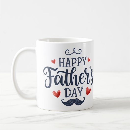 Frohen Vatertag Kaffeetasse (Links)