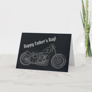 Frohen Vatertag, Motorrad für Biker Karte