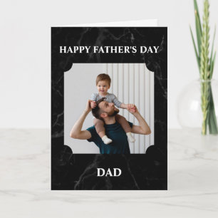 Frohen Vatertag Papa Foto individuell Karte