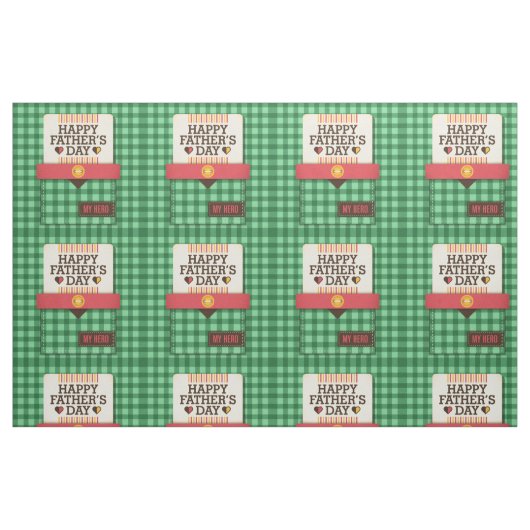 Frohen Vatertag Stoff (Fat Quarter (45,7 x 55,9 cm))
