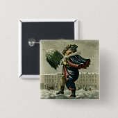 Frohen Weihnachten und ein guten Rutsch ins Neue Button (Vorne & Hinten)