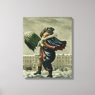 Frohen Weihnachten und ein guten Rutsch ins Neue Leinwanddruck