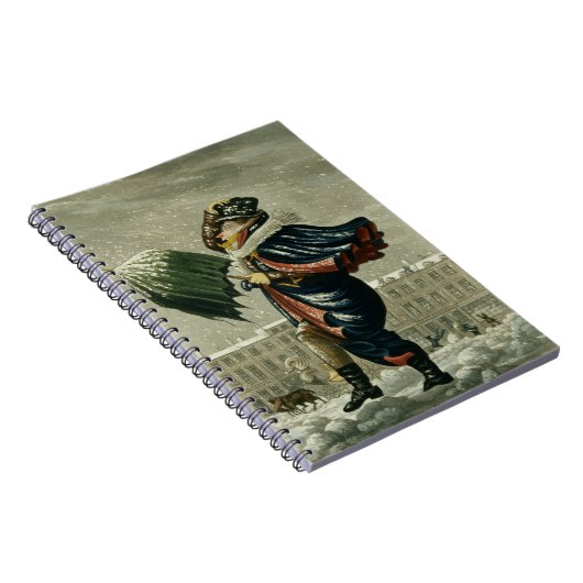 Frohen Weihnachten und ein guten Rutsch ins Neue Notizblock (Rechte Seite)