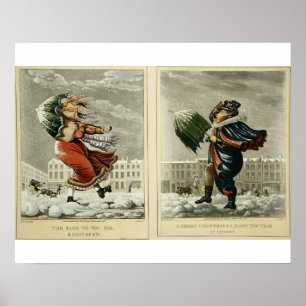 Frohen Weihnachten und ein guten Rutsch ins Neue Poster