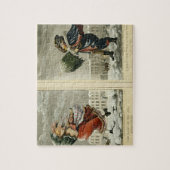 Frohen Weihnachten und ein guten Rutsch ins Neue Puzzle (Vertikal)