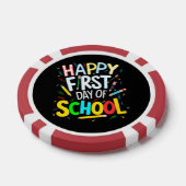 Froher erster Schultag Pokerchips (Einzeln)