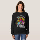 Froher erster Schultag Regenbogen Apfel Headstart Sweatshirt (Vorne ganz)