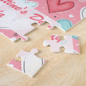 Froher glücklicher Valentinstag Benutzerdefinierte Puzzle (Seite)