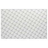 Froher Herzschlag innerhalb ECG EKG Stoff (Yard (91,4 cm))