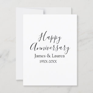 Froher Hochzeitstag Name Datum Jahr einfach mi Postkarte
