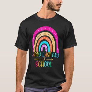 Froher letzter Schultag Lehrer Schüler Abschluss T-Shirt
