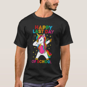 Froher letzter Schultag Lehrer Schüler Abschluss T-Shirt