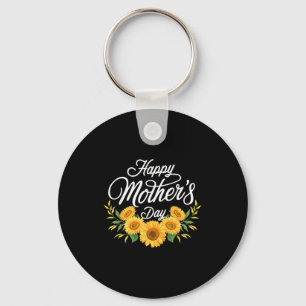 Froher Muttertag Sonnenblume für Mama Oma Frauen Schlüsselanhänger