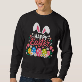 Froher Osthase Frühling Ostern Ei Ostern Sweatshirt