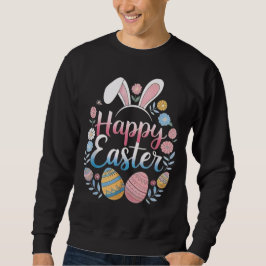 Froher Osthase Frühling Ostern Ei Ostern Sweatshirt
