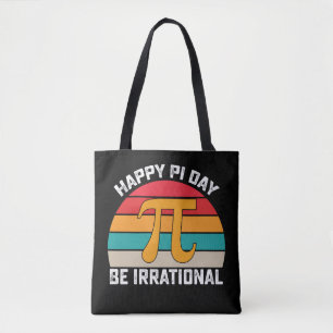 Froher Pi-Tag Sei Irrational Lustige Mathematik Vi Tasche
