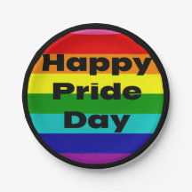 Froher Pride Tag Regenbogen-LGBTQ-Partybedarf