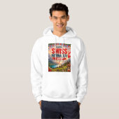Froher Schweizer Nationalfeiertag Hoodie (Vorne ganz)