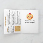 Froher Tag des Shortbread | 6. Januar Karte (Innenseite)