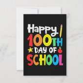 Frohes 100. Schullehrer Rainbow (Vorderseite)