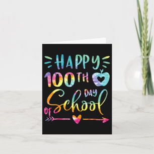 Frohes 100. Schullehrertag 100 Karte
