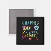 Frohes 100. Schullehrertag 100 Magnet (Vorderseite/Rückseite)