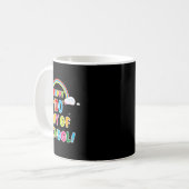 Frohes 100. Schulrabatt Lehrer Kinder Ch Kaffeetasse (Vorderseite Links)