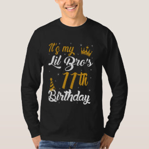 Frohes 11. Geburtstagsfest meines kleinen Bruders T-Shirt