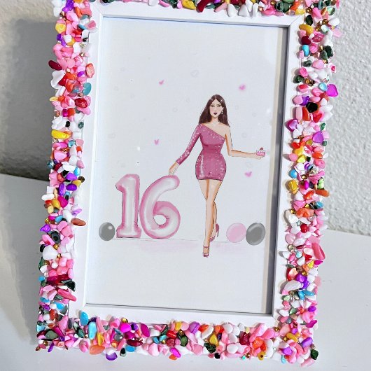 Frohes 16 . Geburtstag, 16. Geburtstag Poster