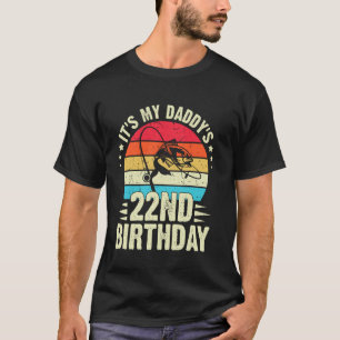 Frohes 22. Geburtstagsfest für meinen Daddy Vintag T-Shirt