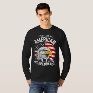 Frohes 250-jähriges Jubiläum Amerika 4. Juli T-Shirt
