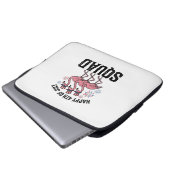 Frohes 4. Juli Flamingo Squad Vector Design_1 Laptopschutzhülle (Vorne Knopf)