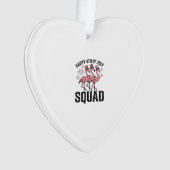 Frohes 4. Juli Flamingo Squad Vector Design_1 Ornament (Vorderseite)