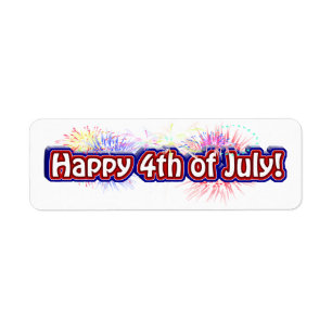 Frohes 4. Juli mit Feuerwerk
