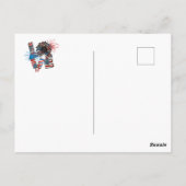 FROHES 4. JULI!!! POSTKARTE (Rückseite)