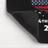 Frohes 4. Juli Unabhängigkeitstag Mousepad (Ecke)