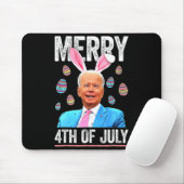 Frohes 4. Juli verwirrt lustig Biden Ostertag Mousepad (Mit Mouse)