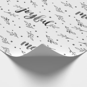 Frohes Aquarell-Packpapier Geschenkpapier