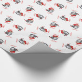 Frohes CAT Wrapping Paper Geschenkpapier (Ecke)