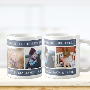 Frohes Chanukka Beste Bubbeh Benutzerdefiniert Kaffeetasse