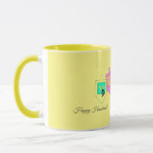 Frohes Chanukka Chanukka Sameach Tasse (Links)