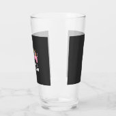 Frohes Chanukka Dachshund Hund Glas (Links)