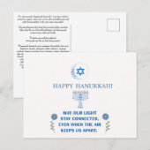 Frohes Chanukka-Fest! Postkarte (Vorne/Hinten)