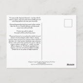 Frohes Chanukka-Fest! Postkarte (Rückseite)