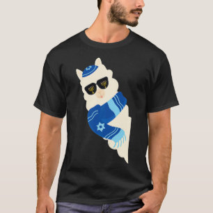 Frohes Chanukka jüdisches Llamakkah Weihnachten Al T-Shirt