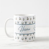 Frohes Chanukka Kaffeetasse (Links)
