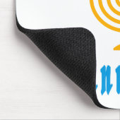 Frohes Chanukka Mousepad (Ecke)