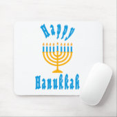 Frohes Chanukka Mousepad (Mit Mouse)